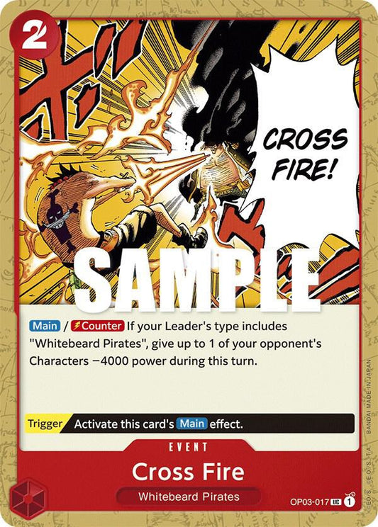 Cross Fire - Uncommon - One Piece Card Game