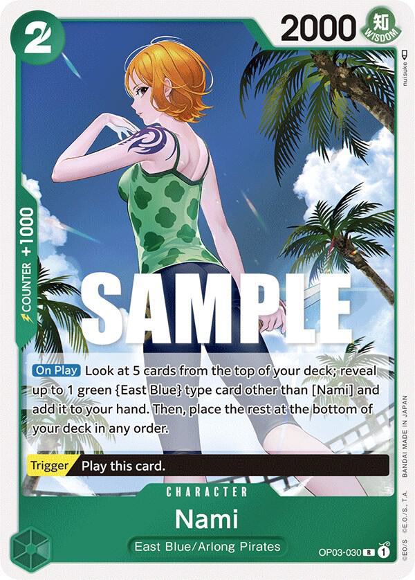 Nami (030) - Rare - One Piece Card Game