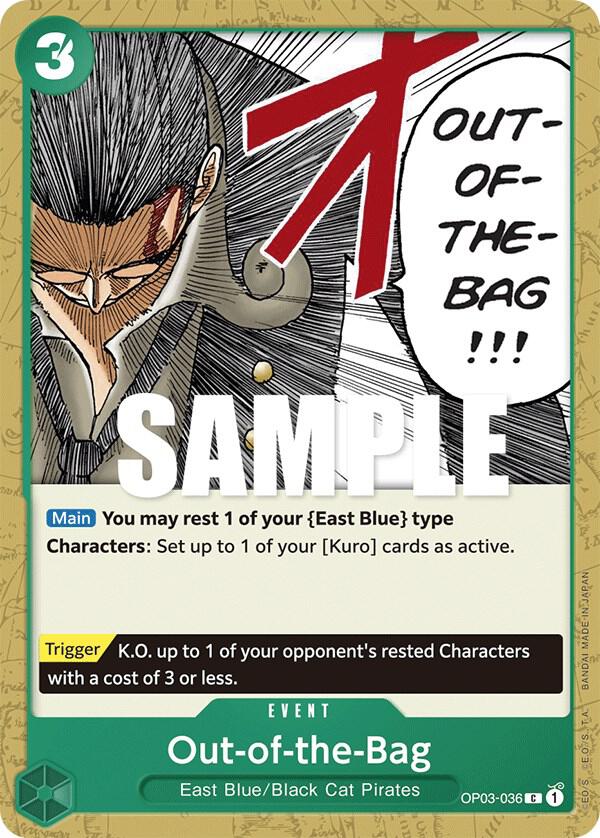 Out-of-the-Bag - Common - One Piece Card Game