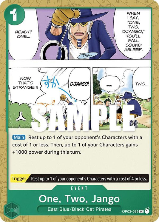 One, Two, Jango - Uncommon - One Piece Card Game