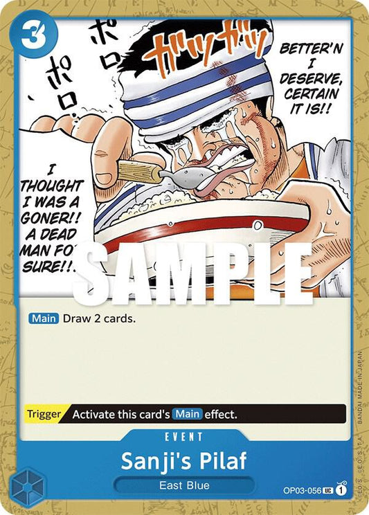 Sanji's Pilaf - Uncommon - One Piece Card Game