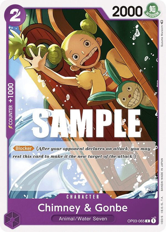 Chimney & Gonbe - Common - One Piece Card Game