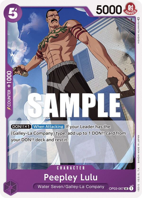 Peepley Lulu - Uncommon - One Piece Card Game