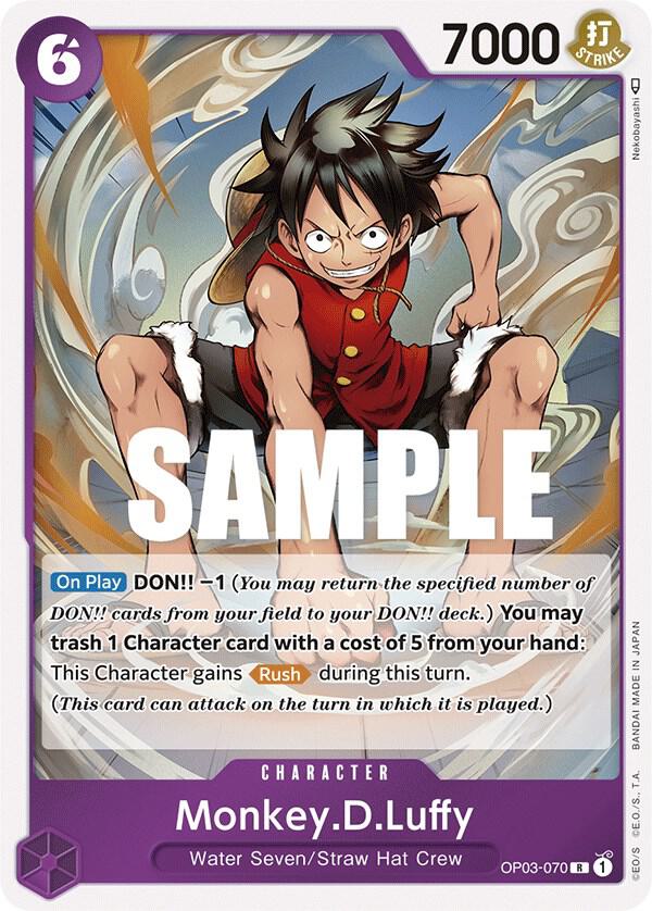 Monkey.D.Luffy - Rare - One Piece Card Game