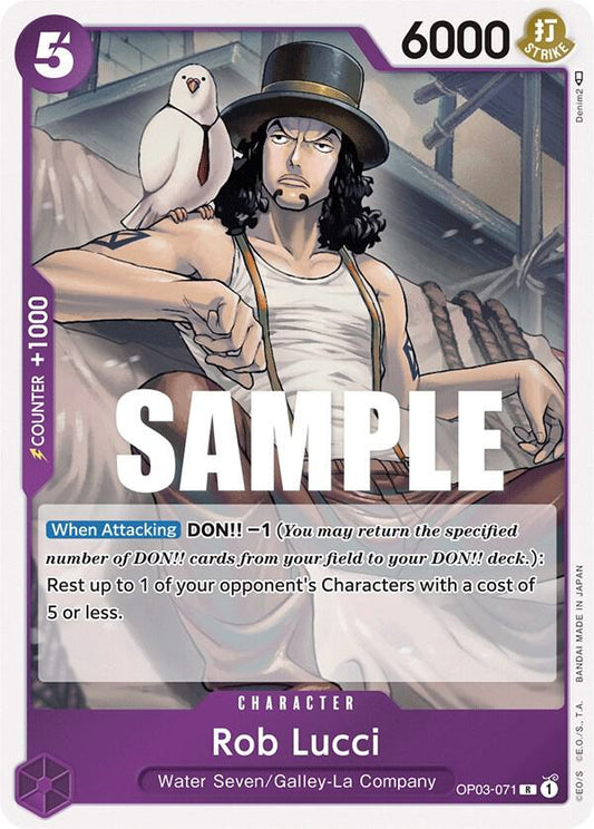 Rob Lucci (071) - Rare - One Piece Card Game