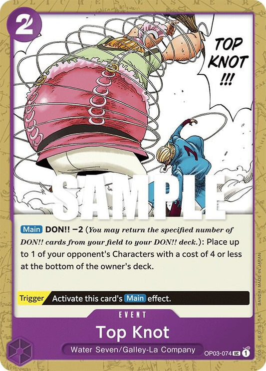 Top Knot - Uncommon - One Piece Card Game