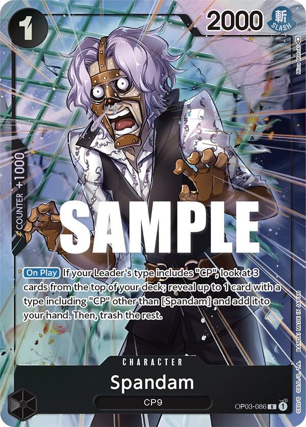 Spandam (Alternate Art) - Rare - One Piece Card Game