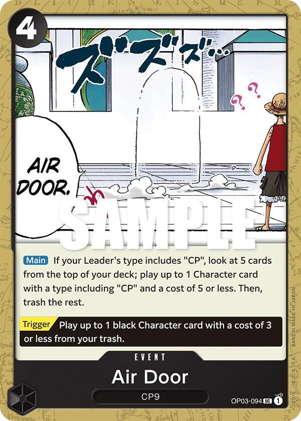 Air Door - Uncommon - One Piece Card Game