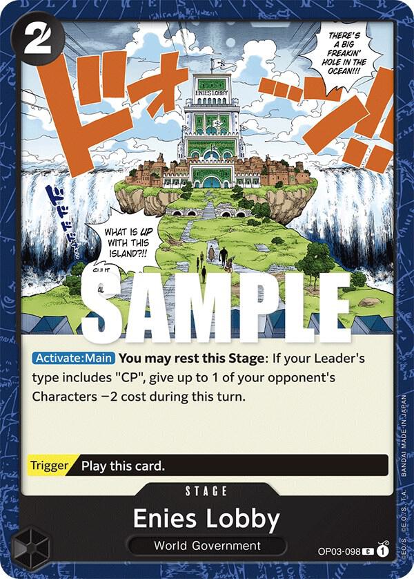 Enies Lobby - Common - One Piece Card Game