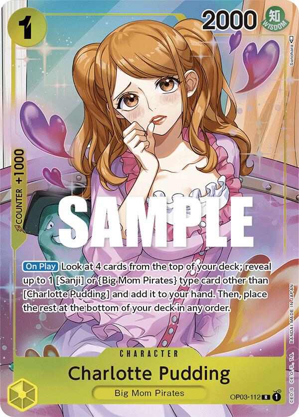 Charlotte Pudding (Alternate Art) - Rare - One Piece Card Game