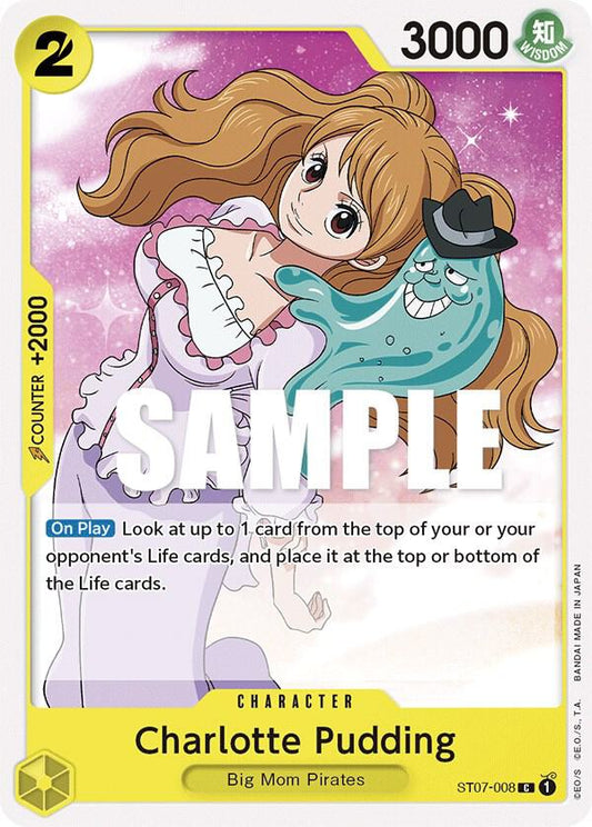 Charlotte Pudding - Common - One Piece Card Game