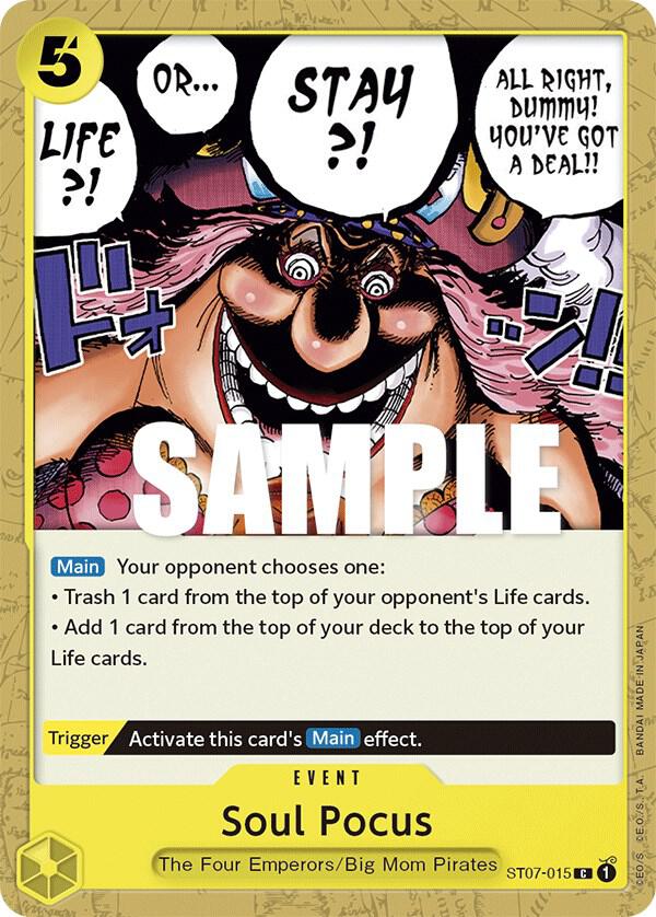 Soul Pocus - Common - One Piece Card Game