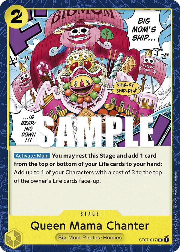 Queen Mama Chanter - Common - One Piece Card Game