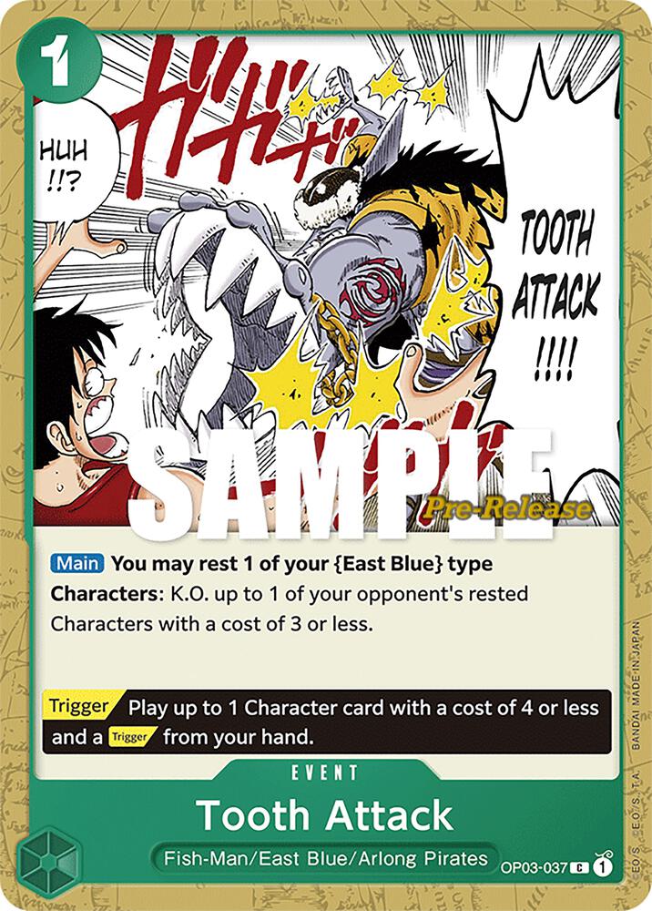 Tooth Attack - Common - One Piece Card Game