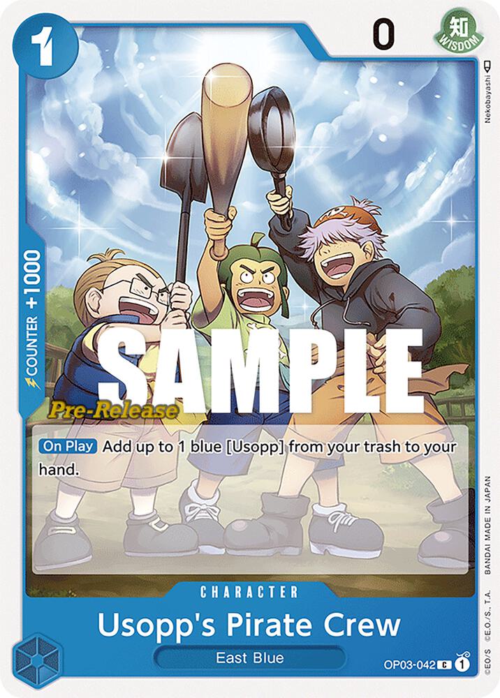 Usopp's Pirate Crew - Common - One Piece Card Game