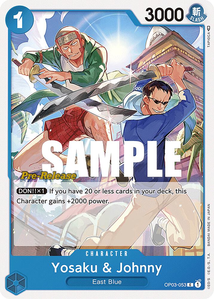 Yosaku & Johnny - Common - One Piece Card Game