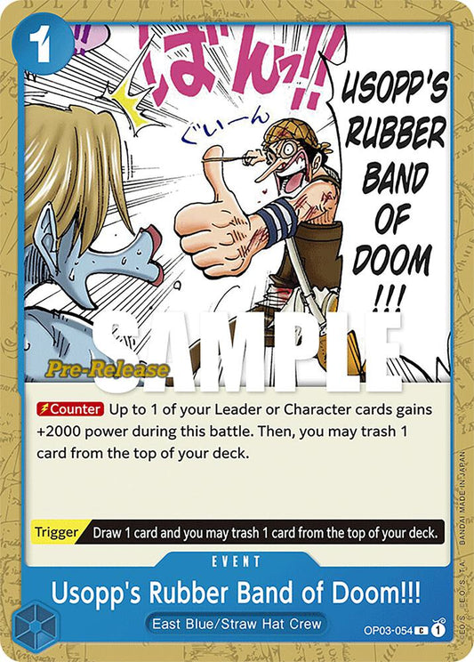 Usopp's Rubber Band of Doom!!! - Common - One Piece Card Game