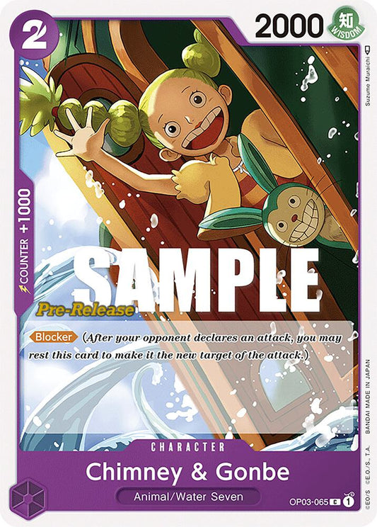 Chimney & Gonbe - Common - One Piece Card Game