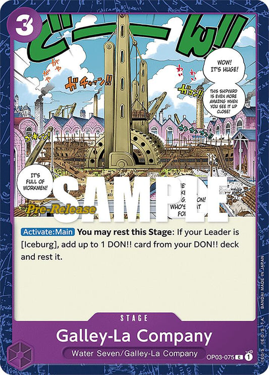 Galley-La Company - Common - One Piece Card Game