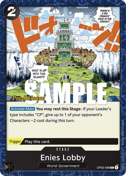 Enies Lobby - Common - One Piece Card Game