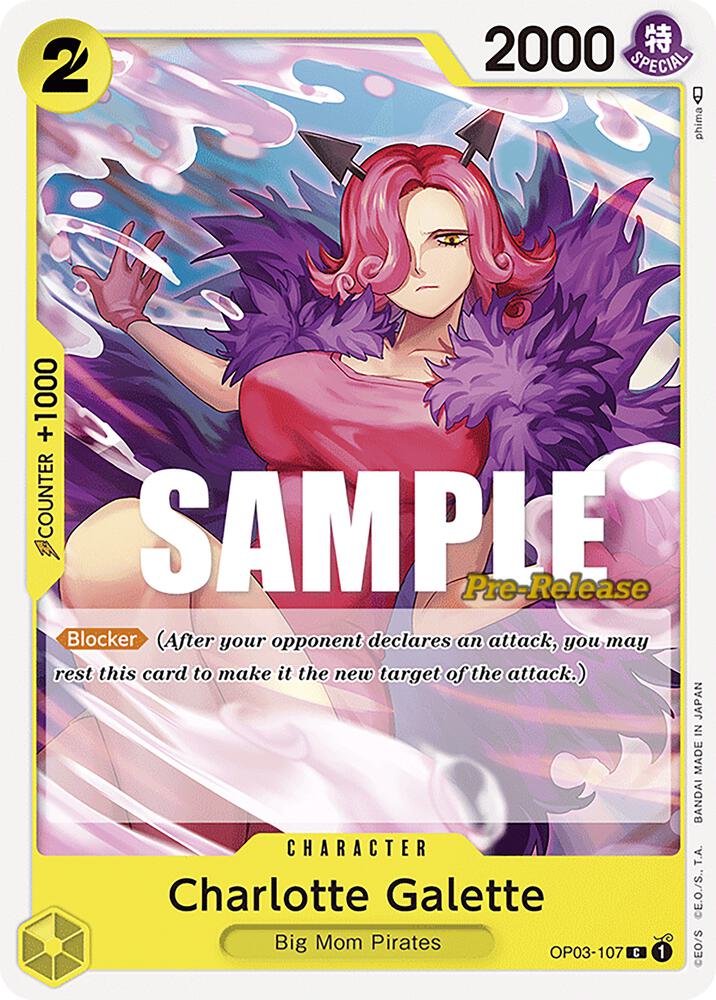 Charlotte Galette - Common - One Piece Card Game