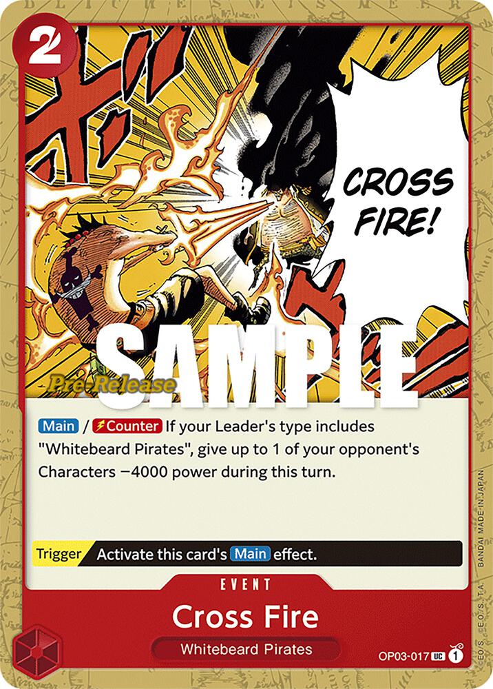 Cross Fire - Uncommon - One Piece Card Game