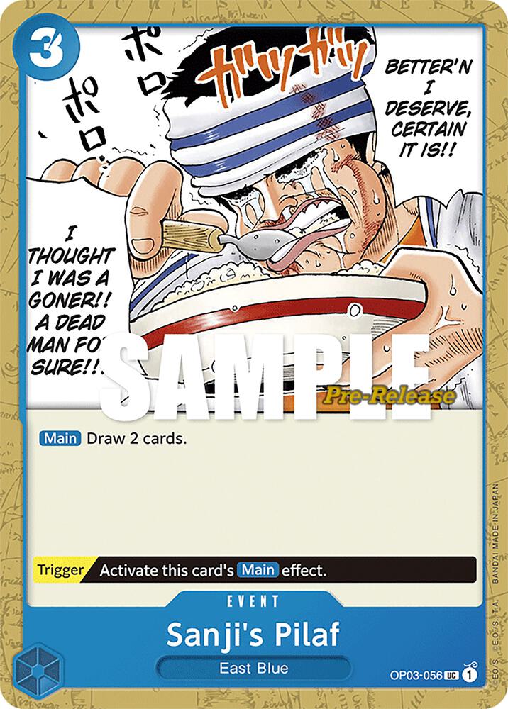 Sanji's Pilaf - Uncommon - One Piece Card Game