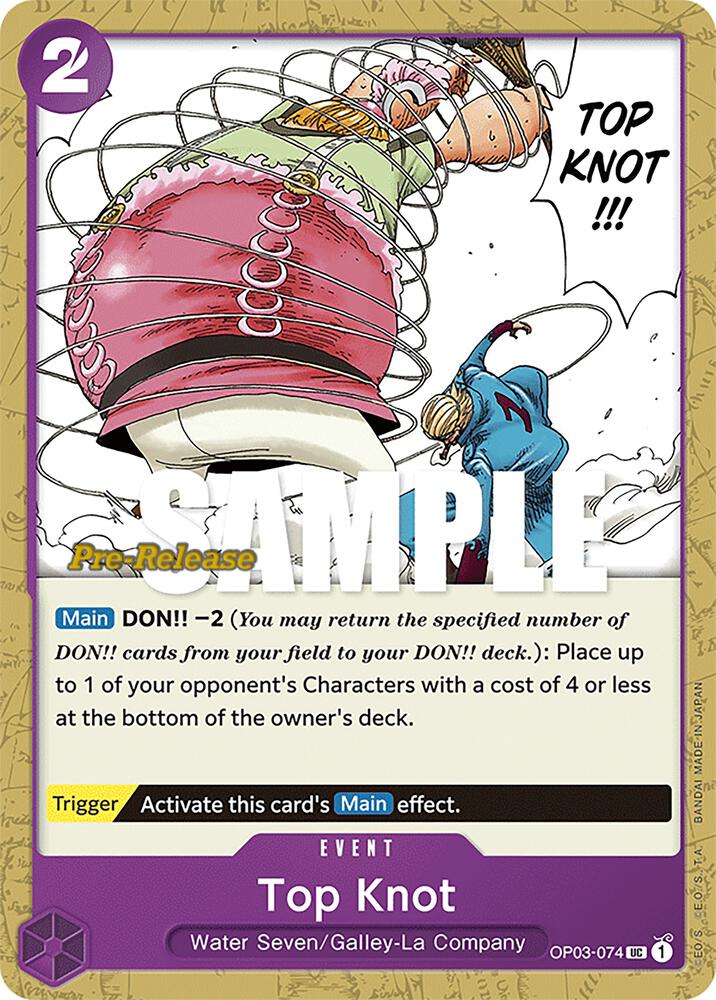 Top Knot - Uncommon - One Piece Card Game