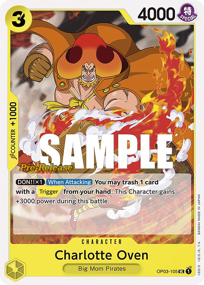 Charlotte Oven - Uncommon - One Piece Card Game