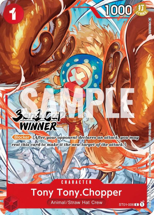 Tony Tony.Chopper (3-on-3 Cup) [Winner] - Common - One Piece Card Game