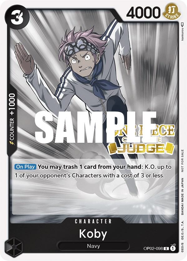 Koby (Judge) - Promo - One Piece Card Game