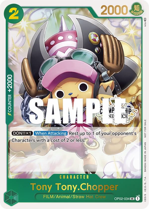 Tony Tony.Chopper (Store Championship Participation Pack) - Promo - One Piece Card Game