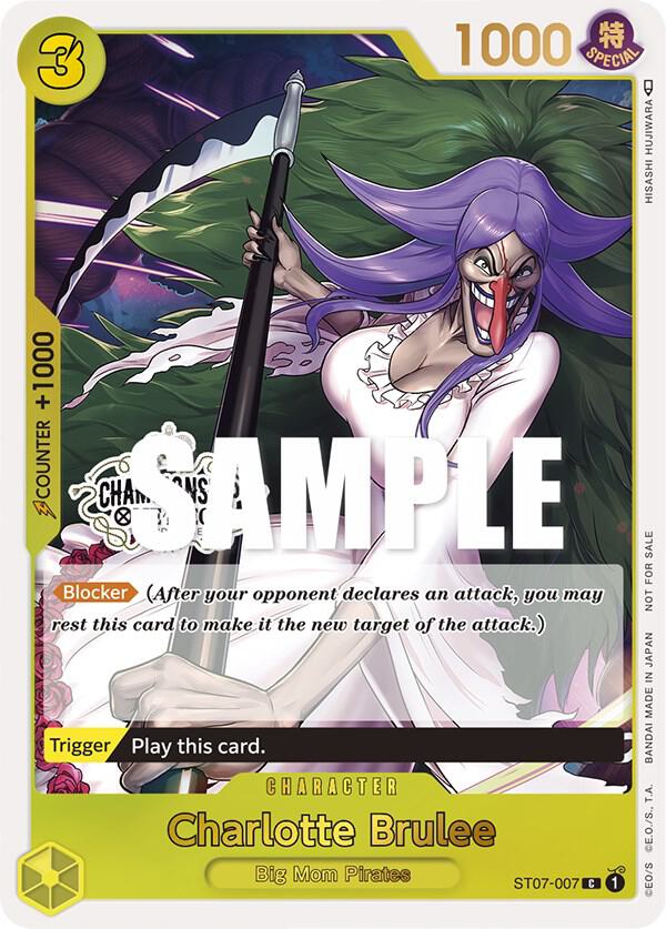 Charlotte Brulee (Store Championship Participation Pack) - Promo - One Piece Card Game