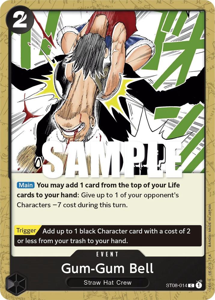 Gum-Gum Bell - Common - One Piece Card Game