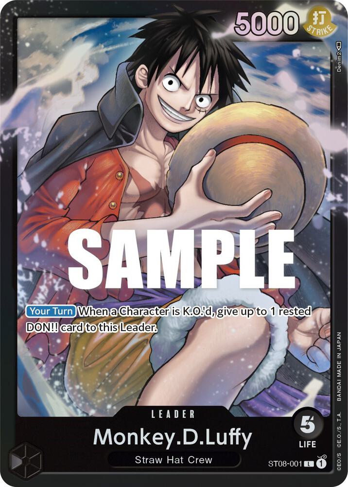 Monkey.D.Luffy (001) (Leader) - One Piece TCG