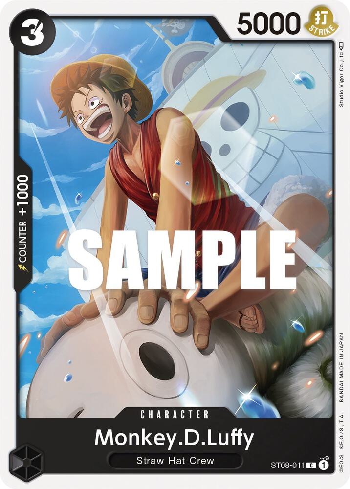 Monkey.D.Luffy (011) - Common - One Piece Card Game