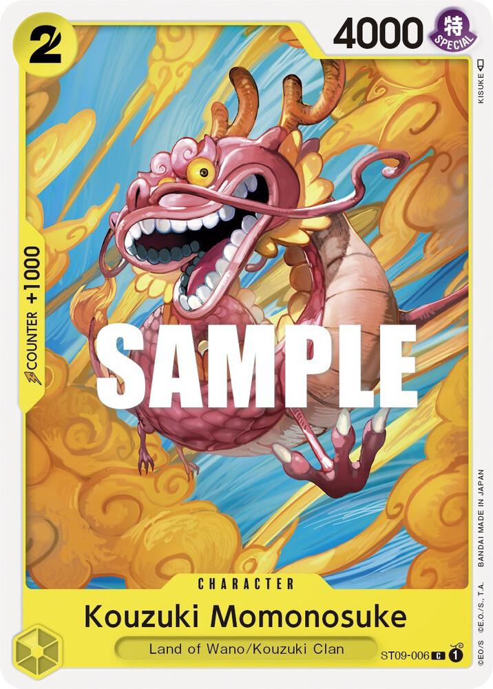 Kouzuki Momonosuke - Common - One Piece Card Game