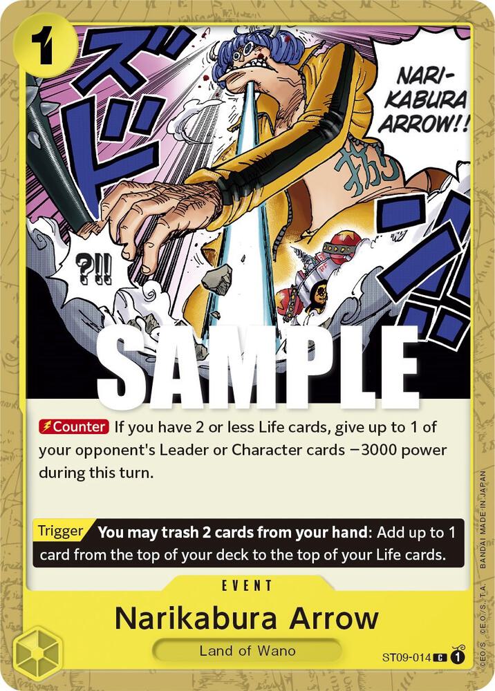 Narikabura Arrow (Common) - One Piece TCG