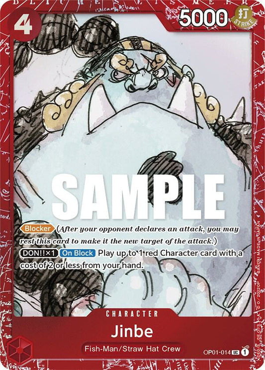 Jinbe (Premium Card Collection -ONE PIECE FILM RED Edition-) - Uncommon - One Piece Card Game