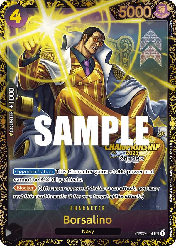 Borsalino (Championship 2023) - Promo - One Piece Card Game