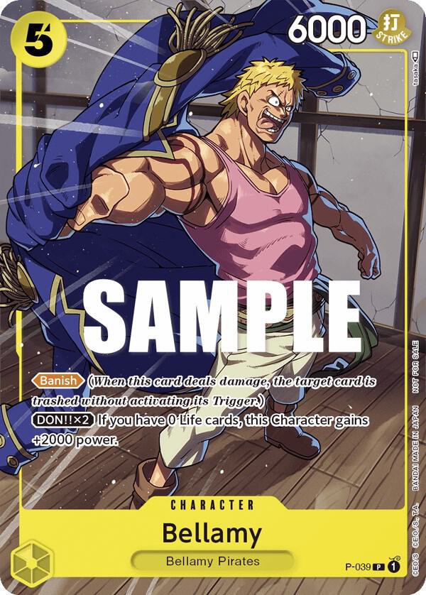 Bellamy (Pirates Party Vol. 4) - Promo - One Piece Card Game