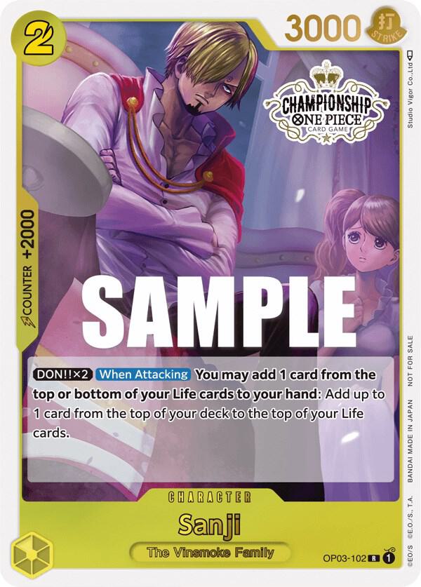 Sanji (Store Championship Participation Pack Vol. 2) - Promo - One Piece Card Game