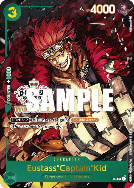 Eustass""Captain""Kid (Store Championship Vol. 2 Winner) - Promo - One Piece Card Game