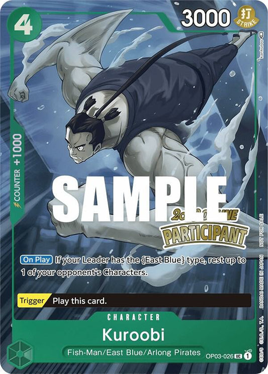 Kuroobi (Online Regional 2023) [Participant] - Promo - One Piece Card Game