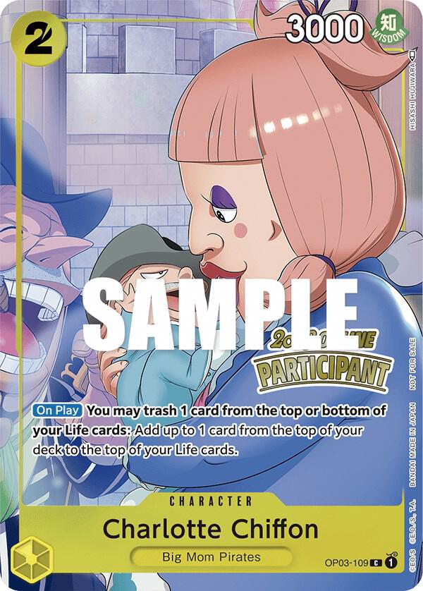 Charlotte Chiffon (Online Regional 2023) [Participant] - Promo - One Piece Card Game