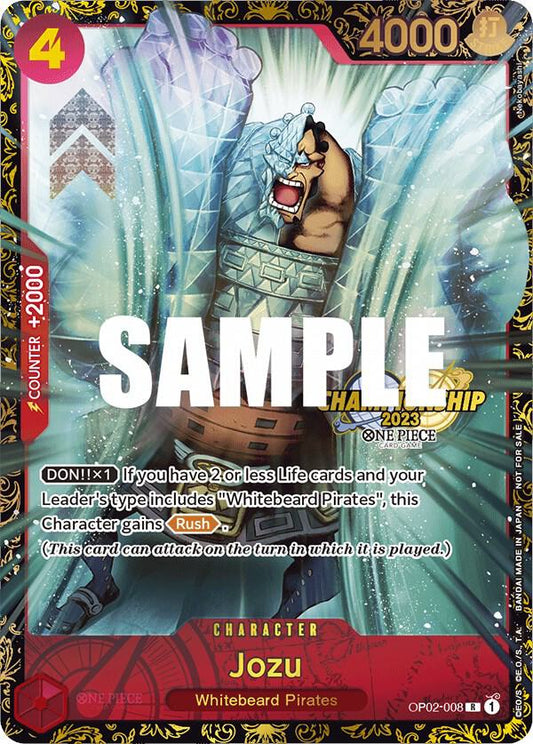 Jozu (Championship 2023) - Promo - One Piece Card Game