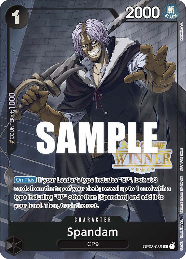 Spandam (Online Regional 2023) [Winner] - Promo - One Piece Card Game