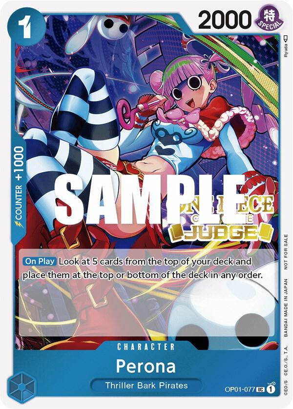 Perona (Judge Pack Vol. 2) - Promo - One Piece Card Game