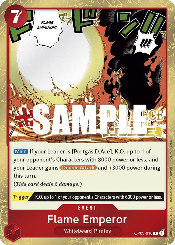 Flame Emperor (Judge Pack Vol. 2) - Promo - One Piece Card Game