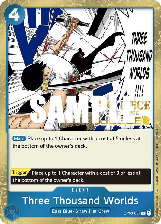 Three Thousand Worlds (Judge Pack Vol. 2) - Promo - One Piece Card Game